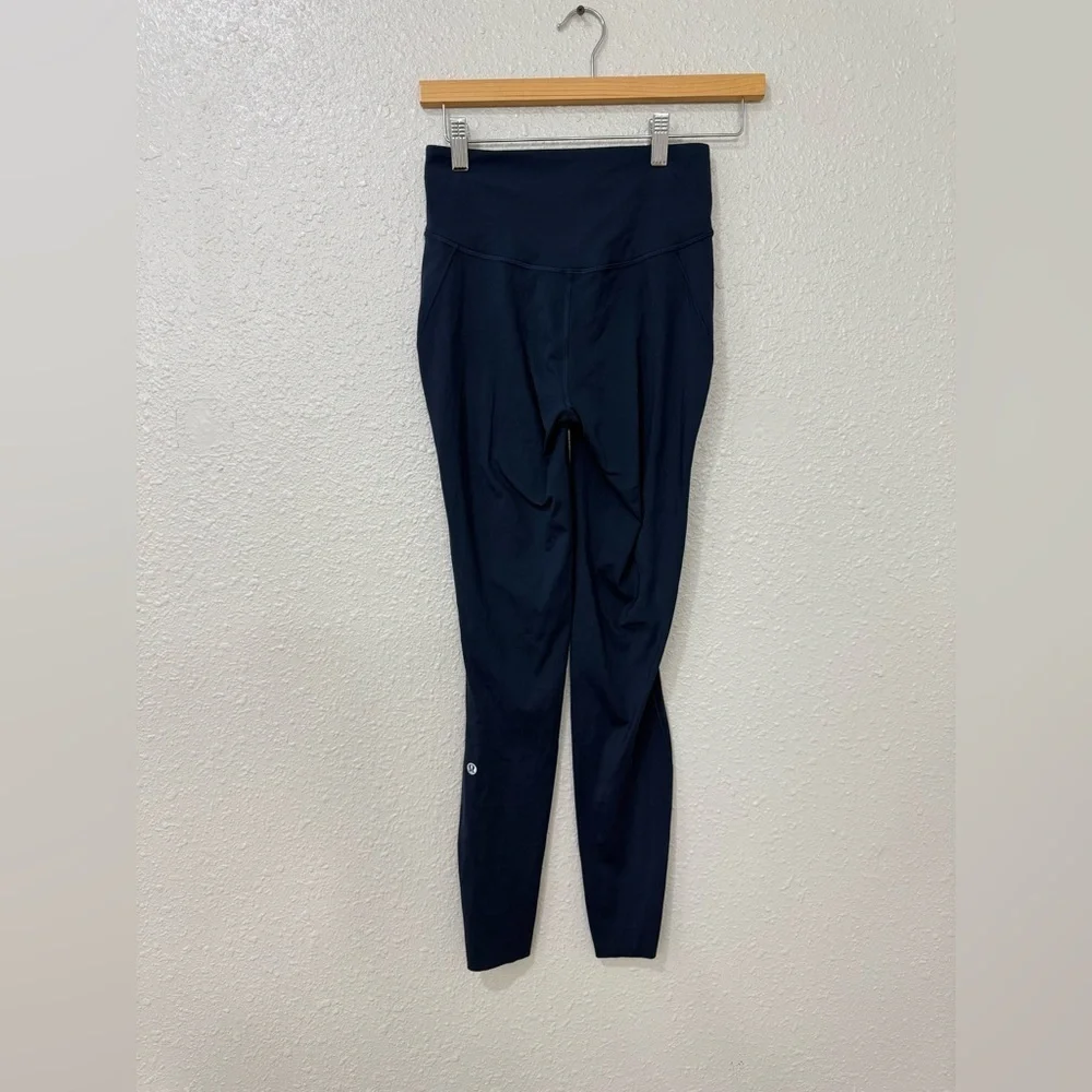 Lululemon Base Pace High Rise Tight 27” Nulux Size 4True Navy